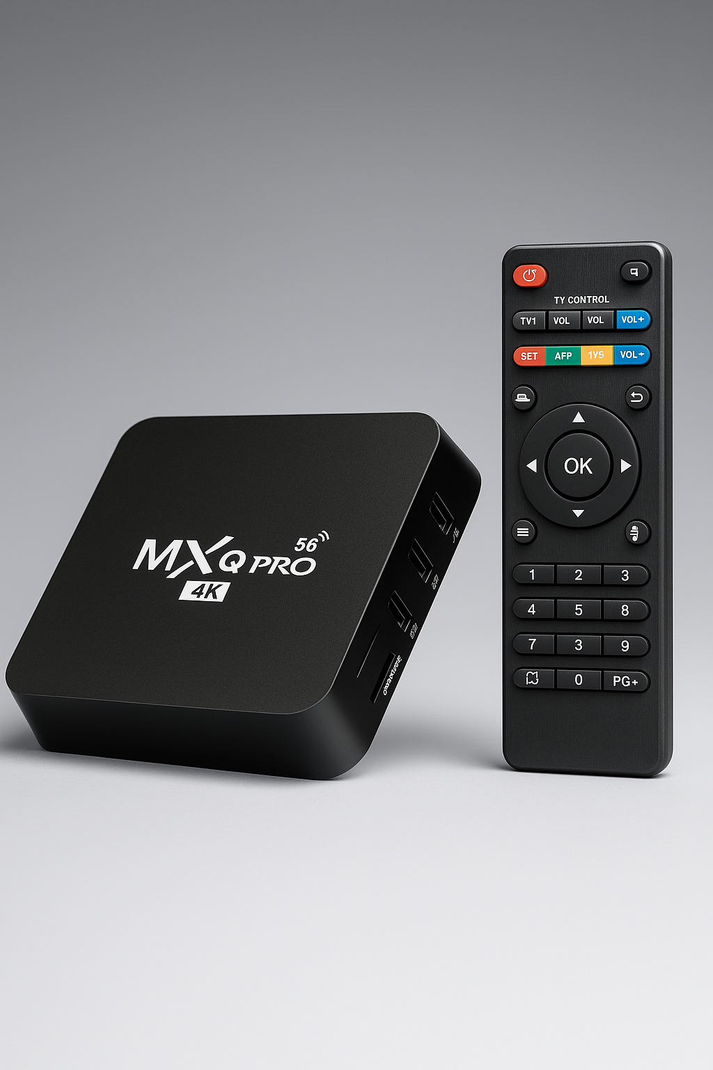 TV BOX MXQ PRO 4K® +1500 CANALES - Totalmente programado, sin mensualidades
